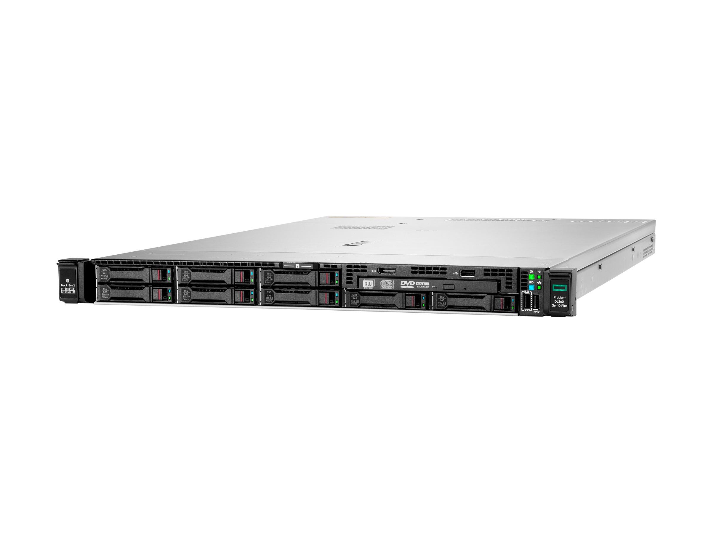 HPE DL360 angled rear right view