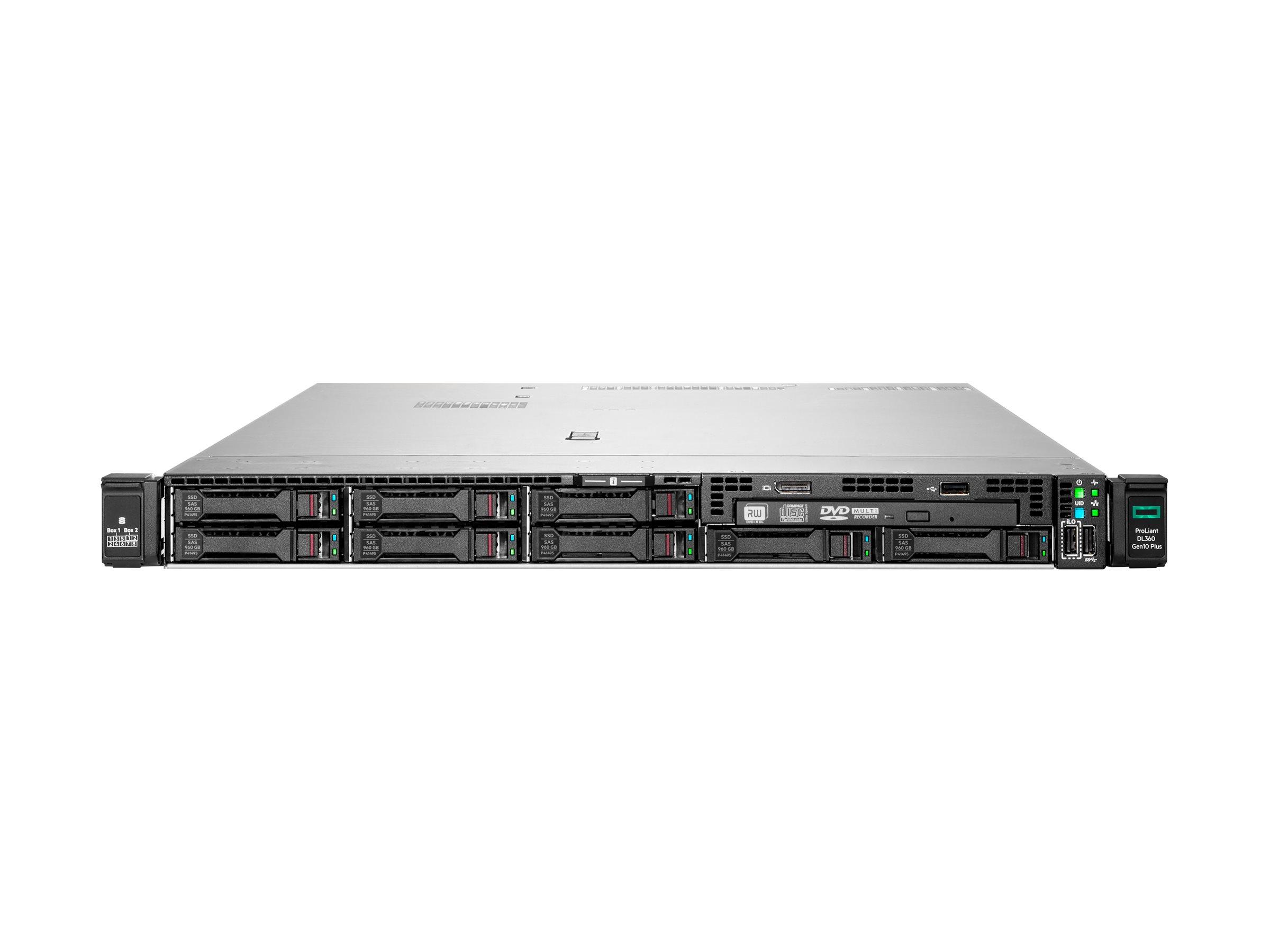 HPE DL360 back drive bays view